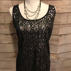 Old Navy sequin tank top
